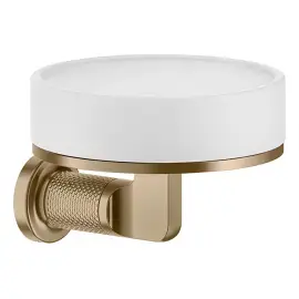 Мильниця Inciso Gessi 58501-726 Warm Bronze Br. PVD — вид на білому тлі