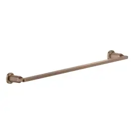 Держатель для полотенец Inciso Gessi 58503-708 Copper Brushed PVD — вид на белом фоне