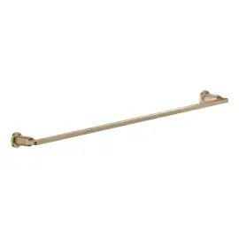 Тримач для рушників Inciso Gessi 58505-726 Warm Bronze Br. PVD — вид спереду