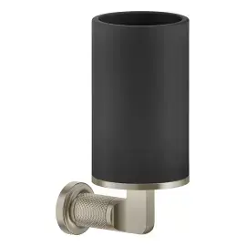 Склянка для зубних щіток Inciso Gessi 58508-149 Finox Brushed Nickel — вид спереду