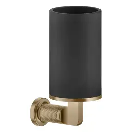 Склянка для зубних щіток Inciso Gessi 58508-726 Warm Bronze Br. PVD — вид спереду