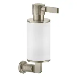 Дозатор для рідкого мила Inciso Gessi 58513-149 Finox Brushed Nickel — вид спереду