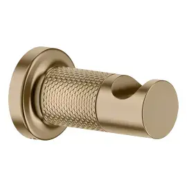 Гачок Inciso Gessi 58521-726 Warm Bronze Br. PVD — вид на білому тлі