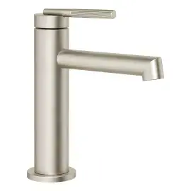 Змішувач для раковини Ingranaggio Gessi 63502-149 Finox Brushed Nickel — вид на білому тлі