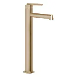 Змішувач для раковини Ingranaggio Gessi 63504-726 Warm Bronze Br. PVD — вид спереду