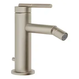 Змішувач для біде Ingranaggio Gessi 63507-149 Finox Brushed Nickel — вид на білому тлі