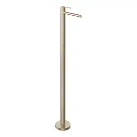 Змішувач для раковини Ingranaggio Gessi 63593-726 Warm Bronze Br. PVD — вид на білому тлі
