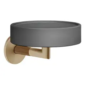 Мильниця Ingranaggio Gessi 63802-726 Warm Bronze Br. PVD — вид на білому тлі