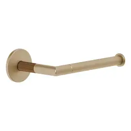 Тримач для туалетного паперу Ingranaggio Gessi 63855-726 Warm Bronze Br. PVD — вид на білому тлі