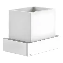 Склянка для зубних щіток Inverso Gessi 20807-031 Chrome — вид на білому тлі