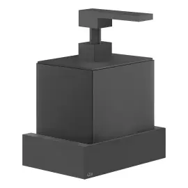 Дозатор для рідкого мила Inverso Gessi 20814-299 Matte Black — вид спереду