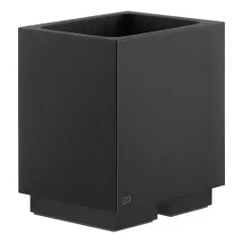 Склянка для зубних щіток Inverso Gessi 20832-299 Matte Black — вид спереду