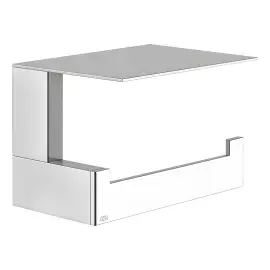 Тримач для туалетного паперу Inverso Gessi 20849-031 Chrome — вид на білому тлі