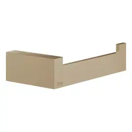 Тримач для туалетного паперу Inverso Gessi 20855-726 Warm Bronze Br. PVD — вид спереду