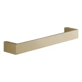 Тримач для рушників Inverso Gessi 20897-726 Warm Bronze Br. PVD — вид спереду