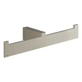 Тримач для рушників Inverso Gessi 20915-149 Finox Brushed Nickel — вид на білому тлі