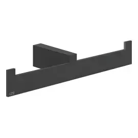 Держатель для полотенец Inverso Gessi 20915-299 Matte Black — вид спереди