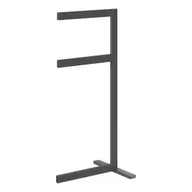 Тримач для рушників Inverso Gessi 20939-299 Matte Black — вид спереду