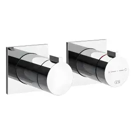 Змішувач для душу Inverso Gessi 73034-031 Chrome — вид на білому тлі