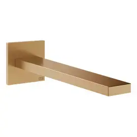 Вилив Inverso Gessi 73102-726 Warm Bronze Br. PVD — вид спереду