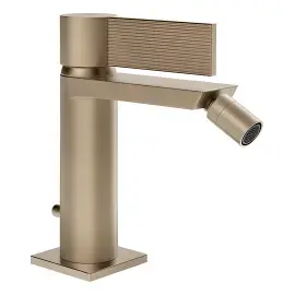 Змішувач для біде Inverso Gessi 73507-149 Finox Brushed Nickel — вид на білому тлі