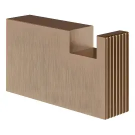 Гачок Inverso Gessi 73521-761 Coffee Bronze Brushed PVD — вид спереду