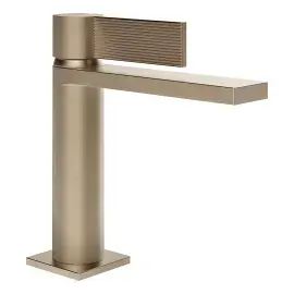 Змішувач для раковини Inverso Gessi 73551-149 Finox Brushed Nickel — вид спереду