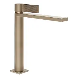 Змішувач для раковини Inverso Gessi 73555-149 Finox Brushed Nickel — вид спереду