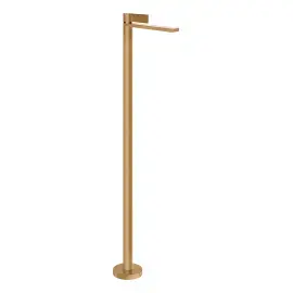 Змішувач для раковини Inverso Gessi 73595-726 Warm Bronze Br. PVD — вид спереду