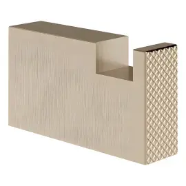 Гачок Inverso Gessi 73621-149 Finox Brushed Nickel — вид на білому тлі