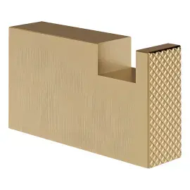 Гачок Inverso Gessi 73621-726 Warm Bronze Br. PVD — вид на білому тлі