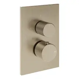 Змішувач для душу Inverso Gessi 73635-149 Finox Brushed Nickel — вид спереду
