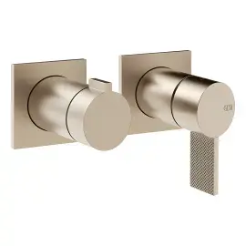 Змішувач для душу Inverso Gessi 73638-149 Finox Brushed Nickel — вид спереду
