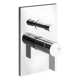 Змішувач для душу Inverso Gessi 73679-031 Chrome — вид спереду