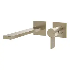 Змішувач для раковини Inverso Gessi 73688-149 Finox Brushed Nickel — вид на білому тлі