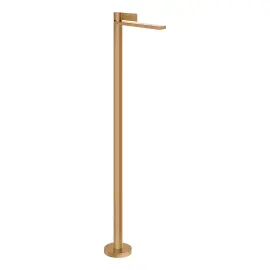 Змішувач для раковини Inverso Gessi 73695-726 Warm Bronze Br. PVD — вид спереду