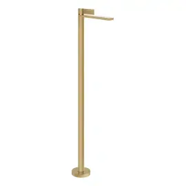 Змішувач для раковини Inverso Gessi 73695-727 Brass Brushed PVD — вид на білому тлі