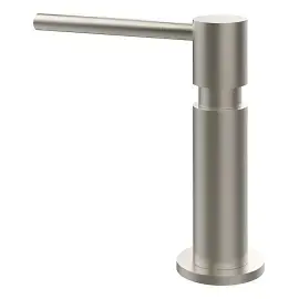 Дозатор жидкого мыла Dispenser Oxygene Gessi 29651-149 Finox Brushed Nickel — вид спереди