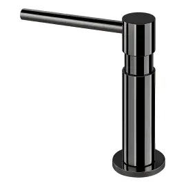 Дозатор рідкого мила Dispenser Oxygene Gessi 29651-706 Black Metal PVD — вид спереду