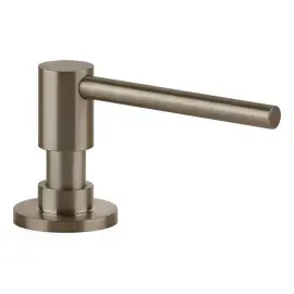 Дозатор рідкого мила Dispenser Oxygene Gessi 29658-149 Finox Brushed Nickel — вид на білому тлі