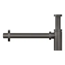 Сифон для раковини Gessi Gessi 01377-707 BLACK METAL BR. PVD — вид спереду