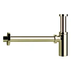 Сифон для раковини Gessi Gessi 01377-710 Brass PVD — вид на білому тлі