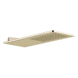 Верхній душ Ventaglio Gessi 33095-710 Brass PVD — вид на білому тлі