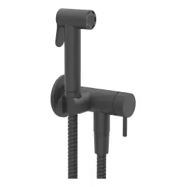 Гігієнічний душ Ventaglio Gessi 45230-299 Matte Black — вид на білому тлі