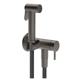 Гігієнічний душ Ventaglio Gessi 45230-707 BLACK METAL BR. PVD — вид на білому тлі