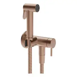 Гігієнічний душ Ventaglio Gessi 45230-708 Copper Brushed PVD — вид на білому тлі