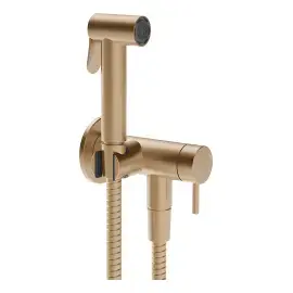 Гігієнічний душ Ventaglio Gessi 45230-726 Warm Bronze Br. PVD — вид на білому тлі
