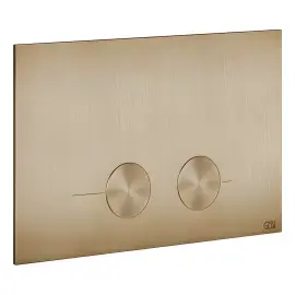Змивна клавіша Gessi Gessi 54611-726 Warm Bronze Br. PVD — вид на білому тлі
