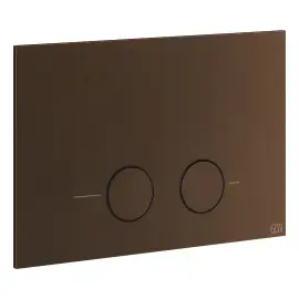 Змивна клавіша Gessi Gessi 54611-845 Dark Bronze — вид спереду