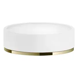 Мильниця Ventaglio Gessi 58525-710 Brass PVD — вид на білому тлі